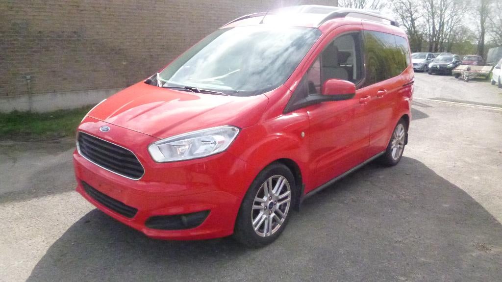 Ford Tourneo courier 1.5 diesel Euro 6b, Rouge, Achat, Entreprise, Boîte manuelle