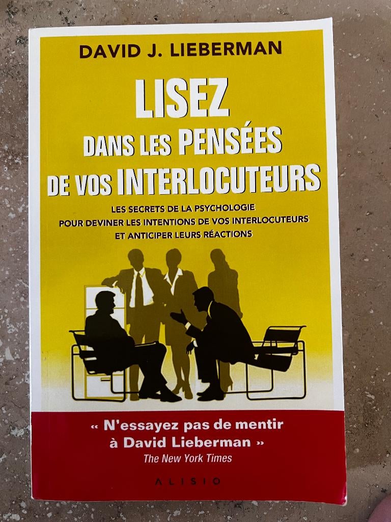Lisez dans les pensées de vos interlocuteurs, Livres, Enlèvement, Utilisé