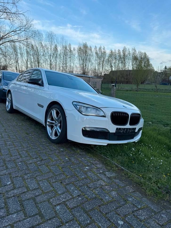 BMW 740i actieve hybride, Auto's, BMW, Bedrijf, 7 Reeks, Hybride Elektrisch/Benzine, Euro 6, Berline, 5 deurs, Automaat, Wit, Zwart