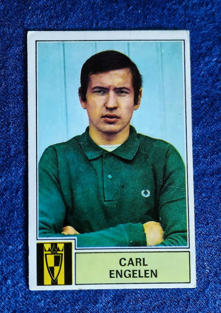 Panini sticker card voetbal ' FB 1972 - Carl Engelen ', Collections, Articles de Sport & Football, Neuf, Affiche, Image ou Autocollant