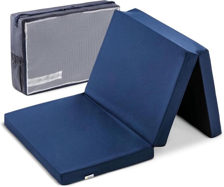 Hauck Sleeper opvouwmatras in draagtas voor reisbedje, Kinderen en Baby's, Babywiegjes en Ledikanten, Zo goed als nieuw, Reisbedje