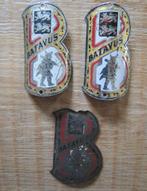 reclame fietsplaatjes 1, Verzamelen, Ophalen of Verzenden, Gebruikt, Reclamebord