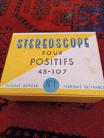 Stereoscope met  stereofilms, Enlèvement