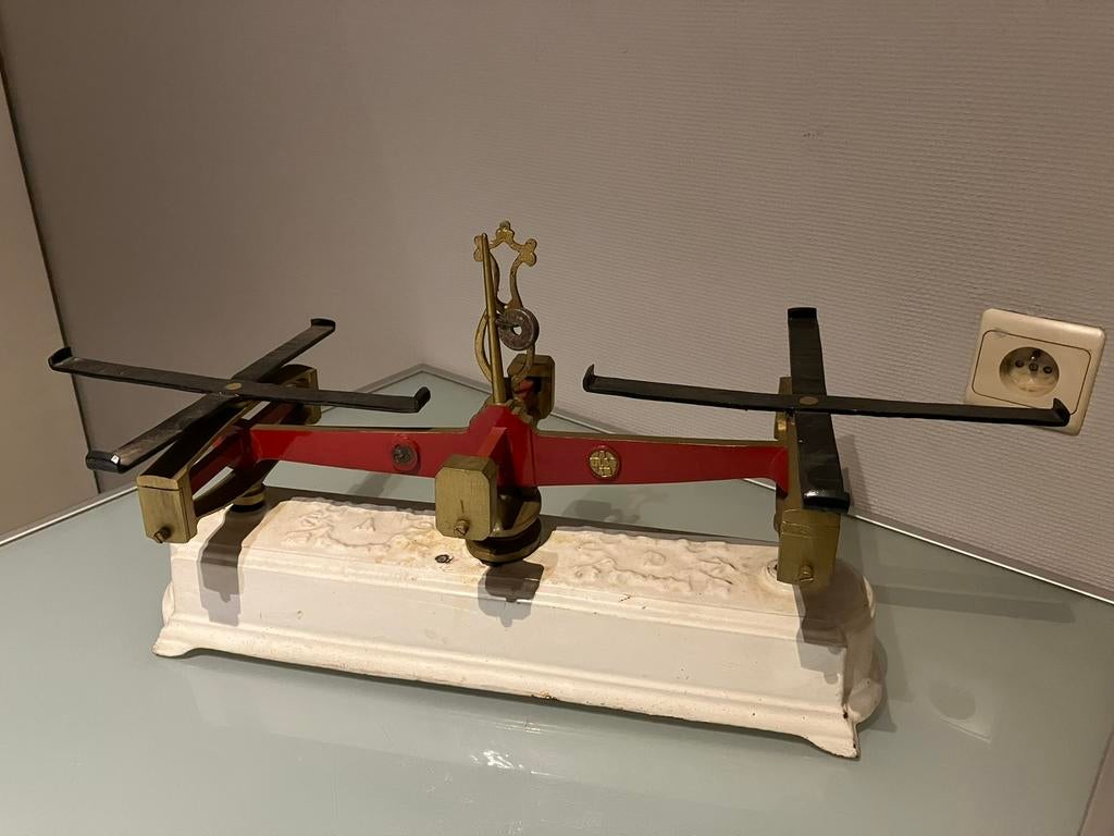 Balance ancienne en parfait état, Antiquités & Art, Curiosités & Brocante, Enlèvement