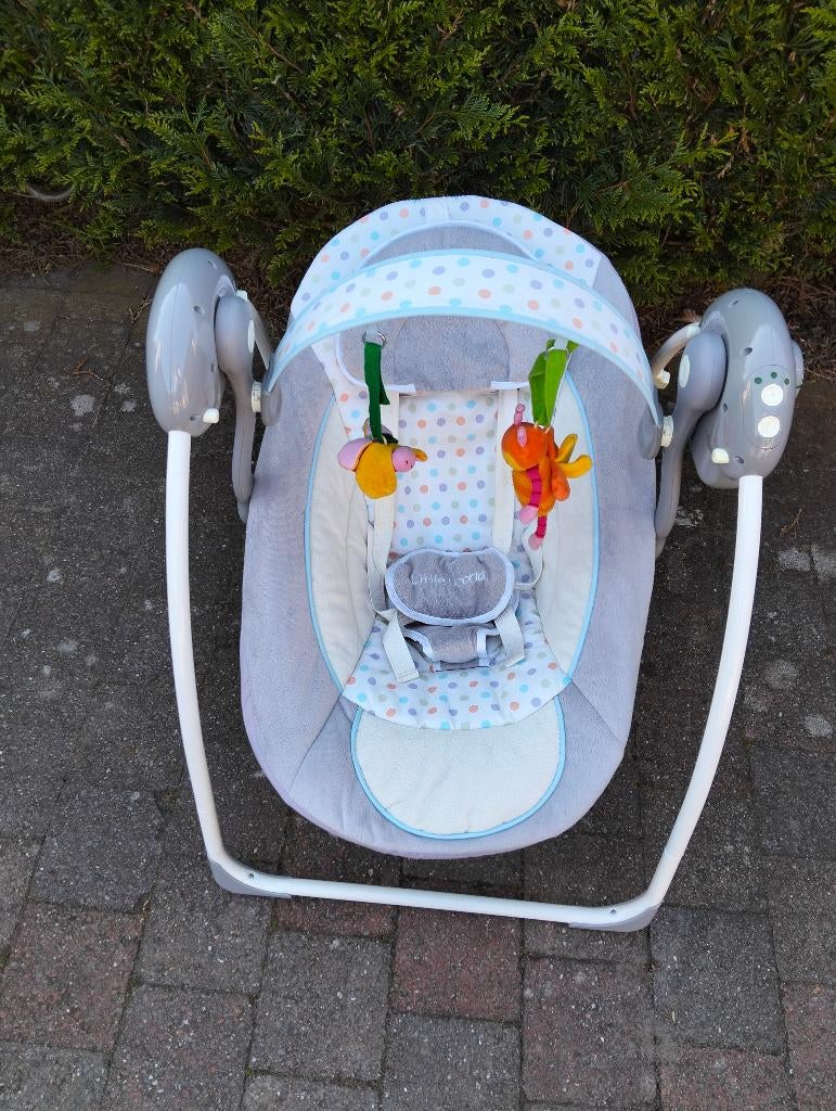 Schommelstoel baby, Kinderen en Baby's, Wipstoeltjes, Ophalen, Gebruikt, Schommelstoel, Overige merken