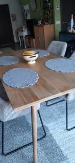 Eettafel, Huis en Inrichting, Tafels | Eettafels, Ophalen, Gebruikt, 50 tot 100 cm, 150 tot 200 cm