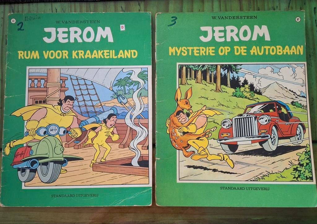 2 stripverhalen JEROM uit '71 en 77, Livres, BD, Enlèvement ou Envoi