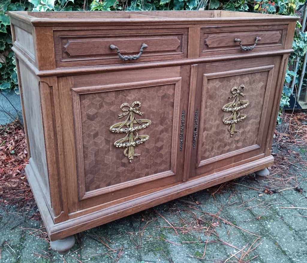 Antieke Slaapkamer - Massief Eiken, Maison & Meubles, Chambre à coucher | Chambres à coucher complètes, Enlèvement