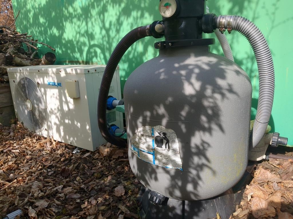 Warmtepomp voor zwembad, Ophalen