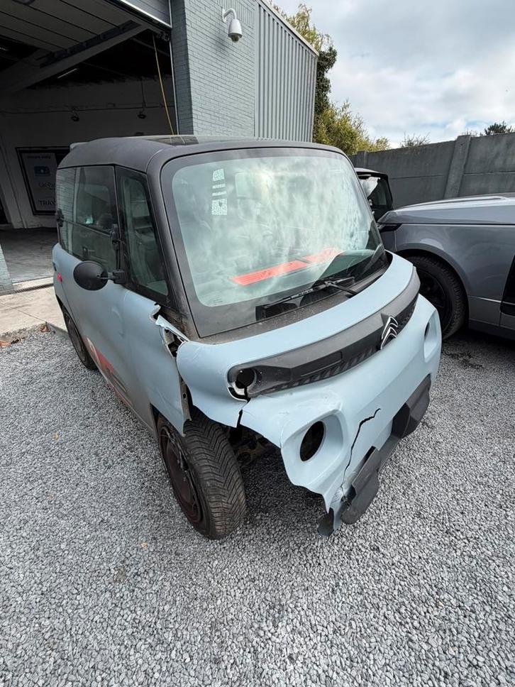 Citroen AMi Accidentée - Ongevaal, Autos, Citroën, Entreprise, Autres modèles, Électrique, Coupé, 2 portes, Automatique, Argent ou Gris