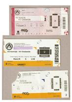 3 tickets diff. (utilisés) Kortrijk - Oostende (2019-2023), Enlèvement ou Envoi, Utilisé, Autres types