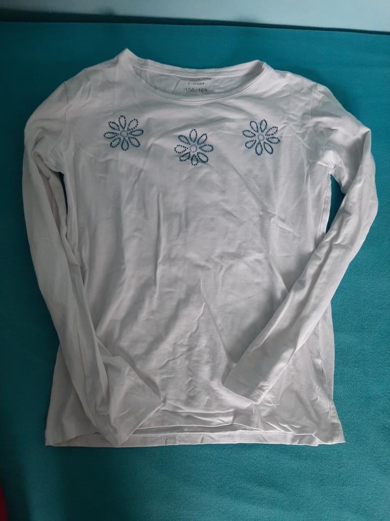 Longsleeve meisjes maat 10/11 jaar, Kinderen en Baby's, Kinderkleding | Maat 140, Meisje, Ophalen of Verzenden, Zo goed als nieuw