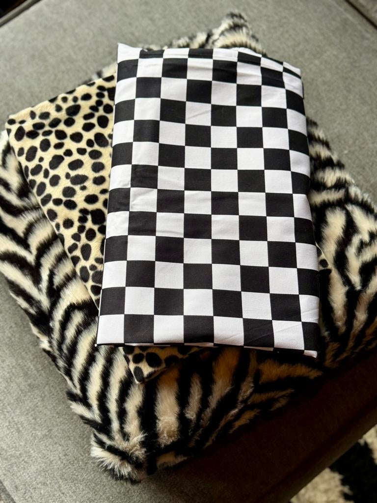 3 grote stoffen / doeken set, Hobby en Vrije tijd, Ophalen, Zo goed als nieuw, Wit