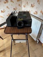 Diaprojector + staander + scherm, Audio, Tv en Foto, Diaprojectoren, Ophalen of Verzenden, Gebruikt, Met scherm