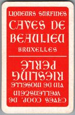 speelkaart - LK14065 - Caves de Beaulieu, Enlèvement ou Envoi, Comme neuf, Carte(s) à jouer
