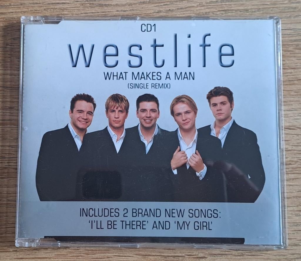 Westlife - What Makes A Man (CD1), CD & DVD, CD Singles, Enlèvement ou Envoi, Maxi-single, Comme neuf, 1 single