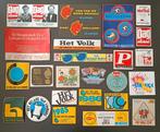 Vintage stickers kranten/weekbladen., Ophalen of Verzenden, Zo goed als nieuw, Overige typen