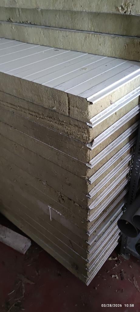 Isolatieplaten 15stuks 5m x 8cm dik, Ophalen