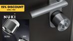 Nuki Ultra & Nuki Pro - kortingscode -15%, Tickets en Kaartjes, Eén persoon, Kortingsbon, Overige typen
