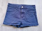 Blauwe short H&M - maat 140, Broek, Gebruikt, Meisje, H&M