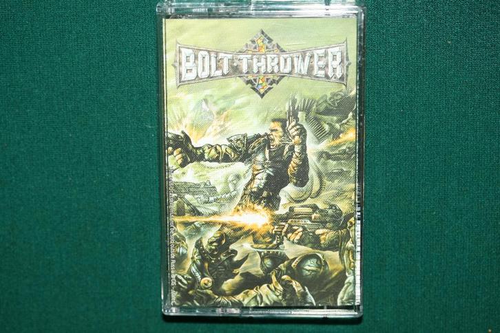 Bolt Thrower - Honour Valour Pride, Cd's en Dvd's, Cassettebandjes, Gebruikt, Rock en Metal, 1 bandje, Ophalen of Verzenden