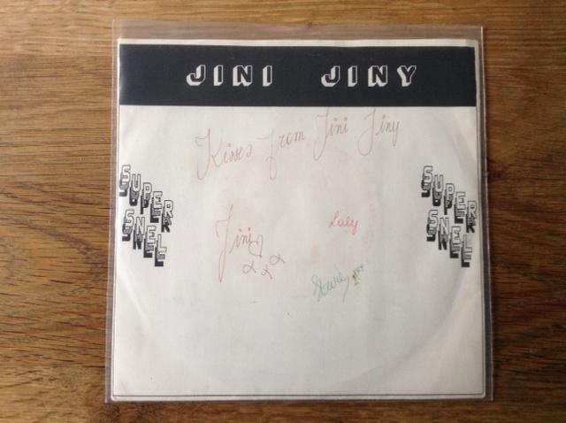 single jini jiny, CD & DVD, Vinyles Singles, Single, En néerlandais, 7 pouces, Enlèvement ou Envoi