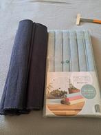 Placemats in katoen., Ophalen of Verzenden, Nieuw, Groen, Overige typen