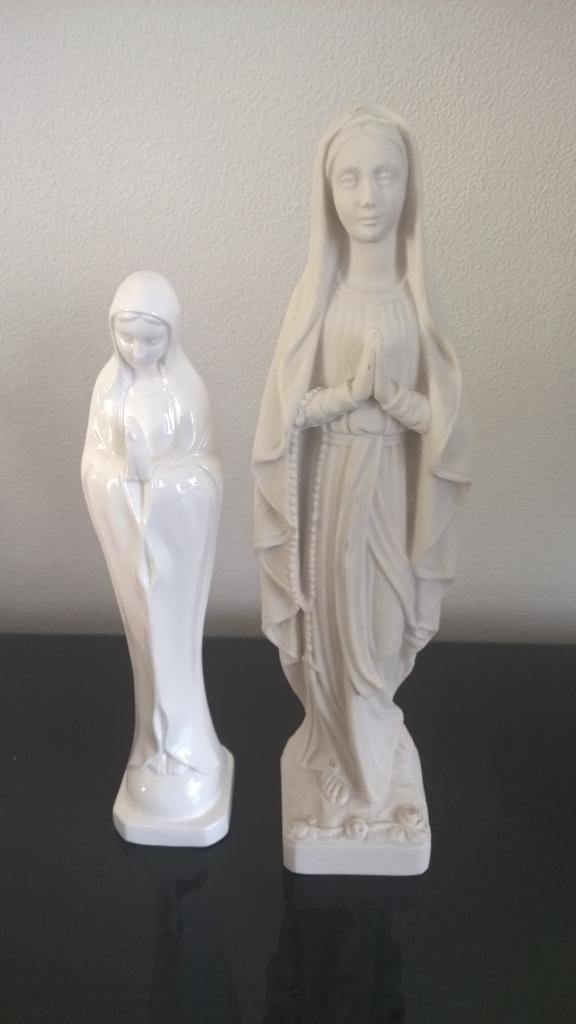 Onze lieve vrouw/ Maria beeldjes - gemerkt, Ophalen of Verzenden