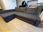 Hoekbank te koop, grijze kleur, Enlèvement, Utilisé, Tissus