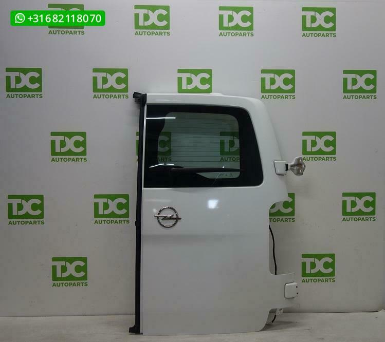 Opel Vivaro ('19-'22) Achterdeur rechts met ruit wit, Gebruikt, Deur, Opel, Achter