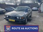 BMW 735i | 1988 | Route 66 Auctions, Auto's, Zwart, Bedrijf, Handgeschakeld, Overige carrosserie