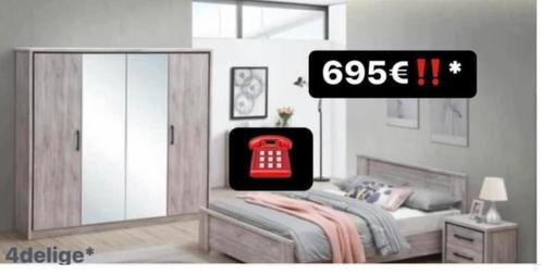 Slaapkamer promotie ‼️‼️Slaapkamer actie‼️‼️, Huis en Inrichting, Slaapkamer | Complete slaapkamers, Nieuw, Ophalen of Verzenden