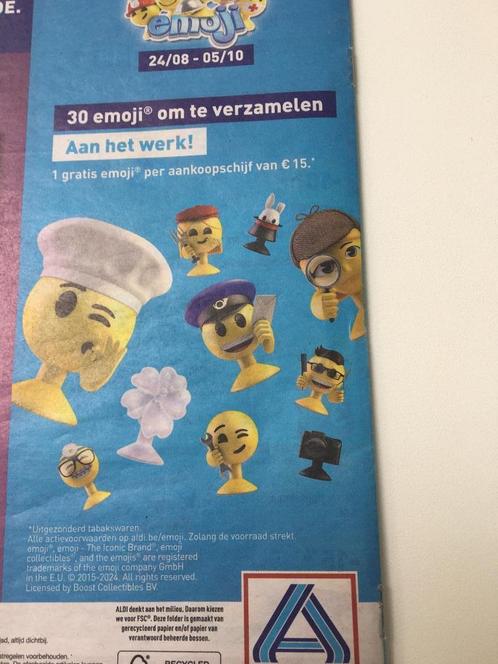 Emoji Aldi gratis bij aankoop fiets  vtt 8-12 j, Collections, Actions de supermarché, Aldi, Enlèvement ou Envoi