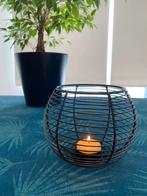 Bougeoir en métal noir, Enlèvement, Métal, Chandelier, Noir