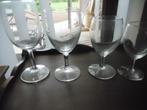 glazen servies, Huis en Inrichting, Glas, Glas of Glazen, Gebruikt, Ophalen