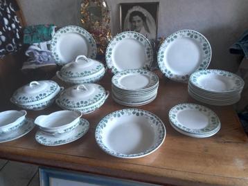 eetservies B.F.K oude boch Belgie TRIFOLIUM beschikbaar voor biedingen