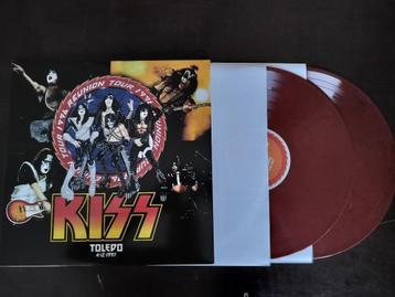 KISS - TOLEDO - 2 lp ROOD vinyl beschikbaar voor biedingen