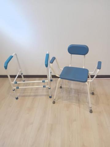 Chaise de douche et cadre de douche, Enlèvement, Comme neuf