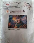 Borduurpakket voorgedrukt, Hobby en Vrije tijd, Ophalen of Verzenden