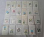 25 ongestempelde postzegels van Kuifje / Tintin 2007, Collections, Comme neuf, Tintin, Enlèvement