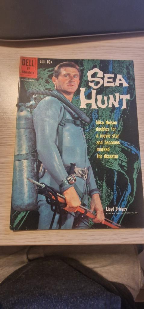 Sea Hunt 4 - 1960 - Dell - Ivan Tors, Livres, BD | Comics, Comme neuf, Comics, Amérique, Enlèvement ou Envoi