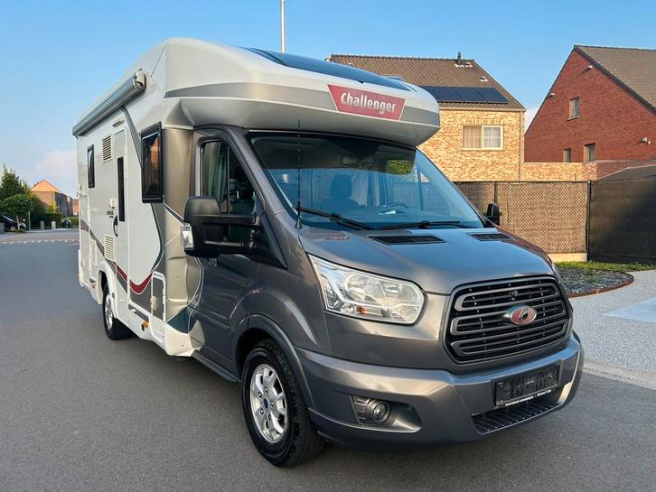 ‼️chalkenger‼️ ENKEL HANDELAAR GEEN PARTICULIER, Caravans en Kamperen, Mobilhomes, Bedrijf, tot en met 4, Half-integraal, Challenger