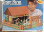 PONY FARM ferme des poneys en bois pour enfant, Enfants & Bébés, Comme neuf, Enlèvement ou Envoi