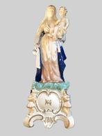 Religie biscuit-porselein getekend J.P. 40 cm, Antiek en Kunst, Antiek | Religieuze voorwerpen, Ophalen of Verzenden