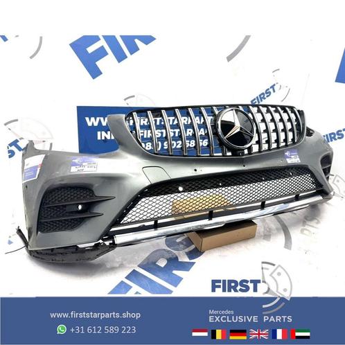 W253 C253 AMG BUMPER ZWART WIT GRIJS + GT GRIL PRE-FACELIFT, Auto-onderdelen, Carrosserie, Bumper, Mercedes-Benz, Voor, Gebruikt