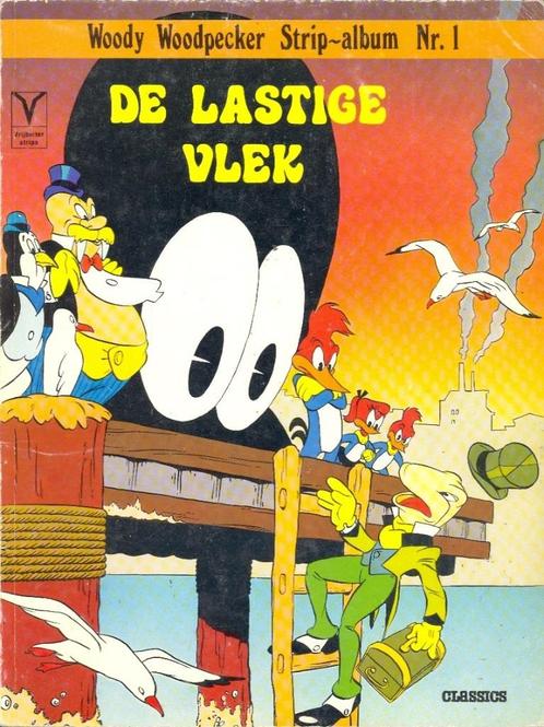 Woody Woodpecker strip-album nr 1 - De lastige vlek., Boeken, Stripverhalen, Gelezen, Eén stripboek, Ophalen of Verzenden