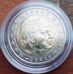 Monaco 2 euro 2001 Rainier III  uncirculated, Postzegels en Munten, Munten | Europa | Euromunten, Ophalen of Verzenden, Monaco