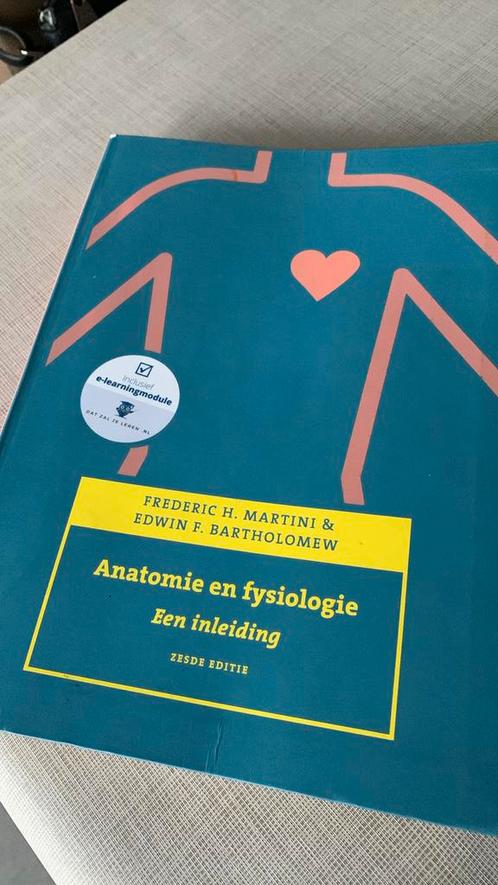 Frederic H. Martini - Anatomie en fysiologie, een inleiding, Livres, Livres scolaires, Comme neuf, Enlèvement ou Envoi