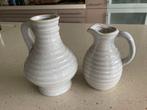2 vaasjes Roberts Collection, Huis en Inrichting, Ophalen of Verzenden, Zo goed als nieuw, Wit