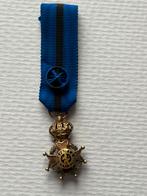 Ordre Mini Silver Officer L2, Enlèvement ou Envoi, Armée de terre, Ruban, Médaille ou Ailes